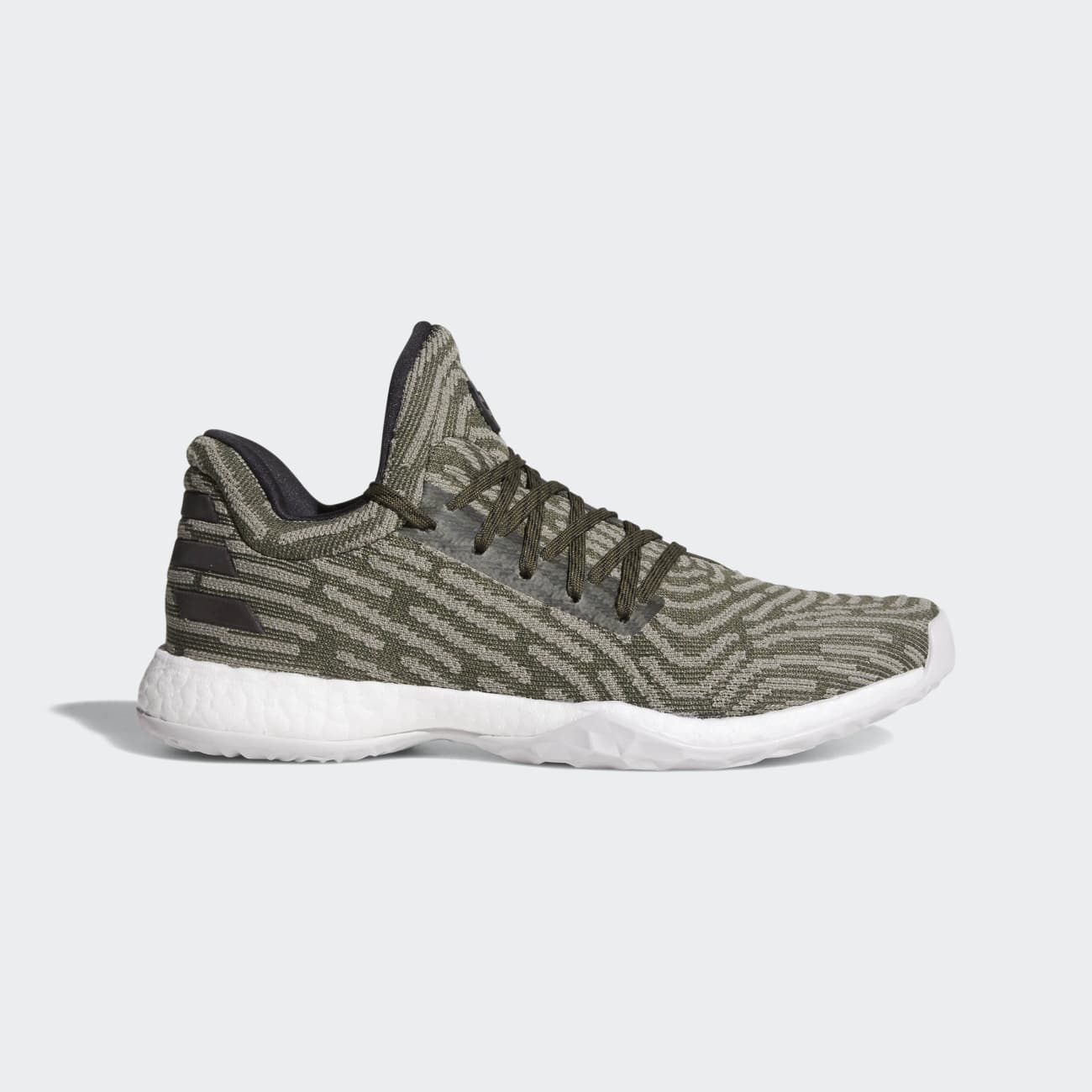 Adidas Harden Vol. 1 LS Primeknit Férfi Kosárlabda Cipő - Zöld [D48708]